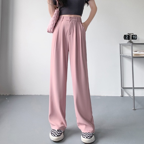 Quần Màu Hồng Hottrend, Dài 100 Cm Dáng Suông Lưng Thường, Size SMLXL , Q 07- Kila Fashions.vn