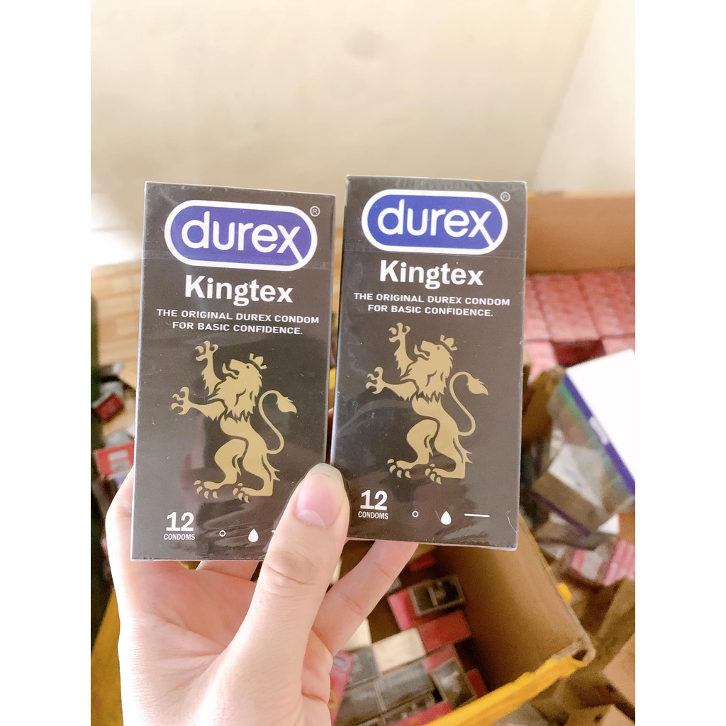 Bao cao su durex 12 bao kéo dài thời gian, chắc chắn, cảm giác chân thật. Bao cho nam nữ, gia đình. Chính hãng.