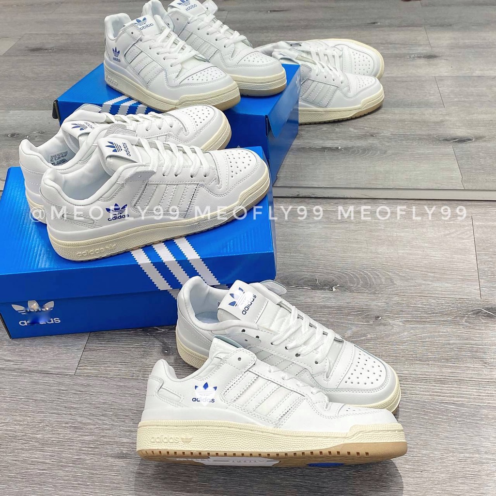 GIÀY ADI.DAS FORUM 84 LOW ADV WHITE BLUE LAI AU [ FULL BOX + FREE SHIP ]