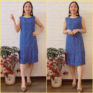 [ Sale off ] Váy lanh Nhật Ahoa - Dáng bèo đuôi cá