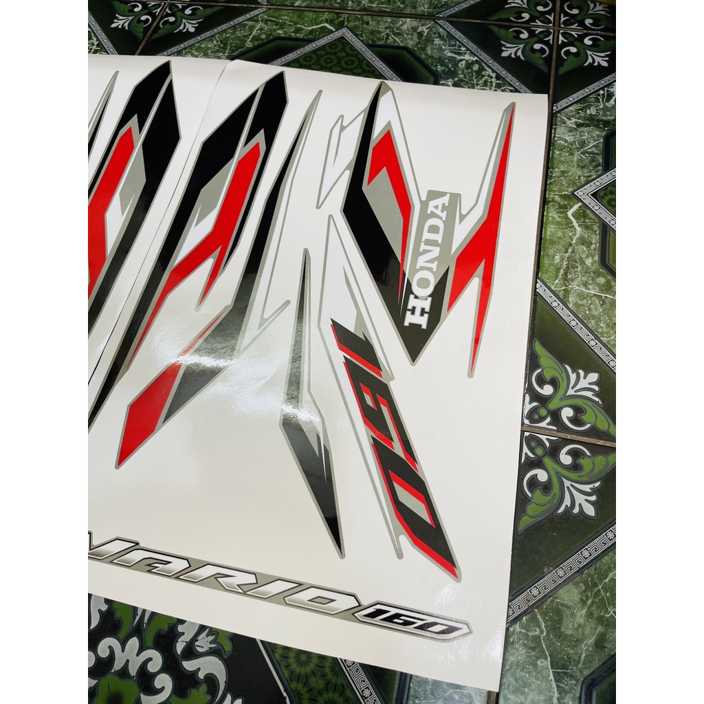 Tem rời Vario 160 xe xám xi măng - mẫu mới 2023 siêu hot