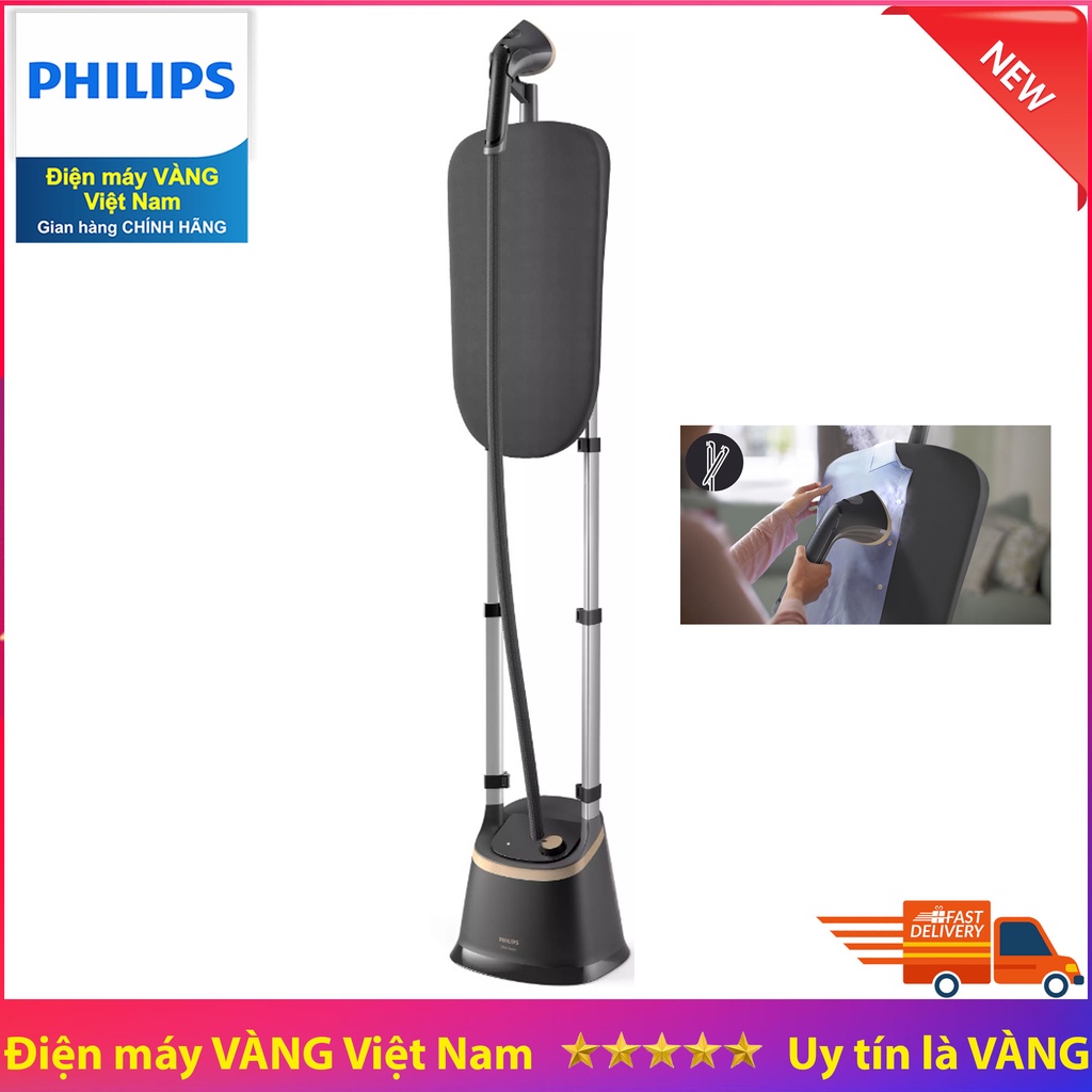 Bàn ủi hơi nước trụ đứng có StyleBoard Philips STE3170 2000W thay thế GC558 GC576