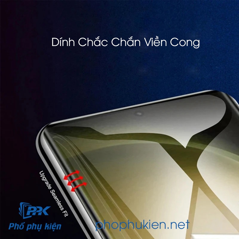 Bộ dán cường lực dẻo Samsung S23 Ultra, S23, S23 Plus full màn hình, mặt lưng cao cấp dán lên đẹp như chưa dán