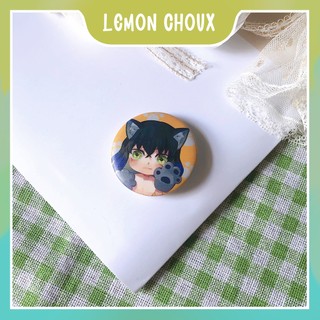 Huy hiệu Kimetsu meo meo