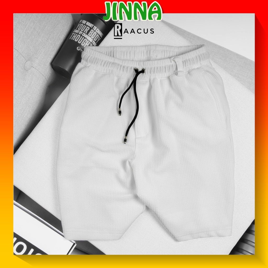 Quần Đùi Nam Thể Thao mặc nhà quần short thể thao nam vải Xốp Thái thun mềm mịn, thấm hút mồ hôi tốt - JINNA