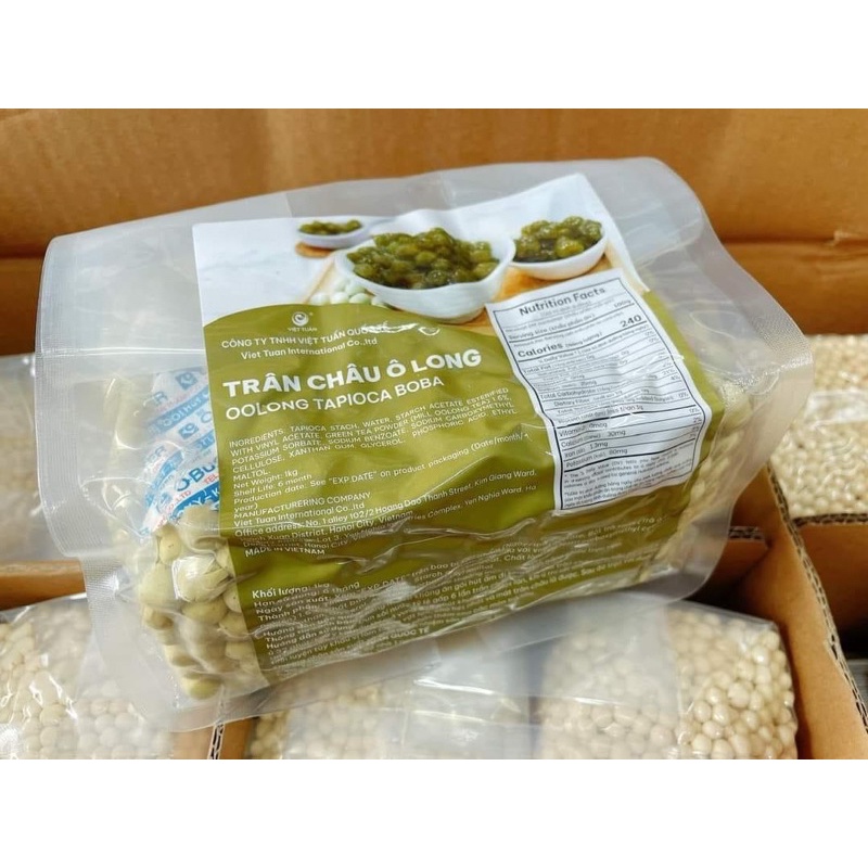 OOLONG TAPIOCA BOBA-TRÂN CHÂU Ô LONG 1kg