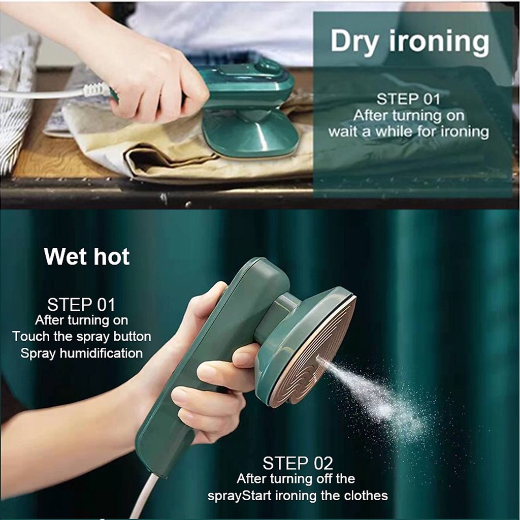 Bàn Là Hơi Nước Cầm Tay - Bàn Ủi Mini Tiện Dụng Dành Cho Gia Đình