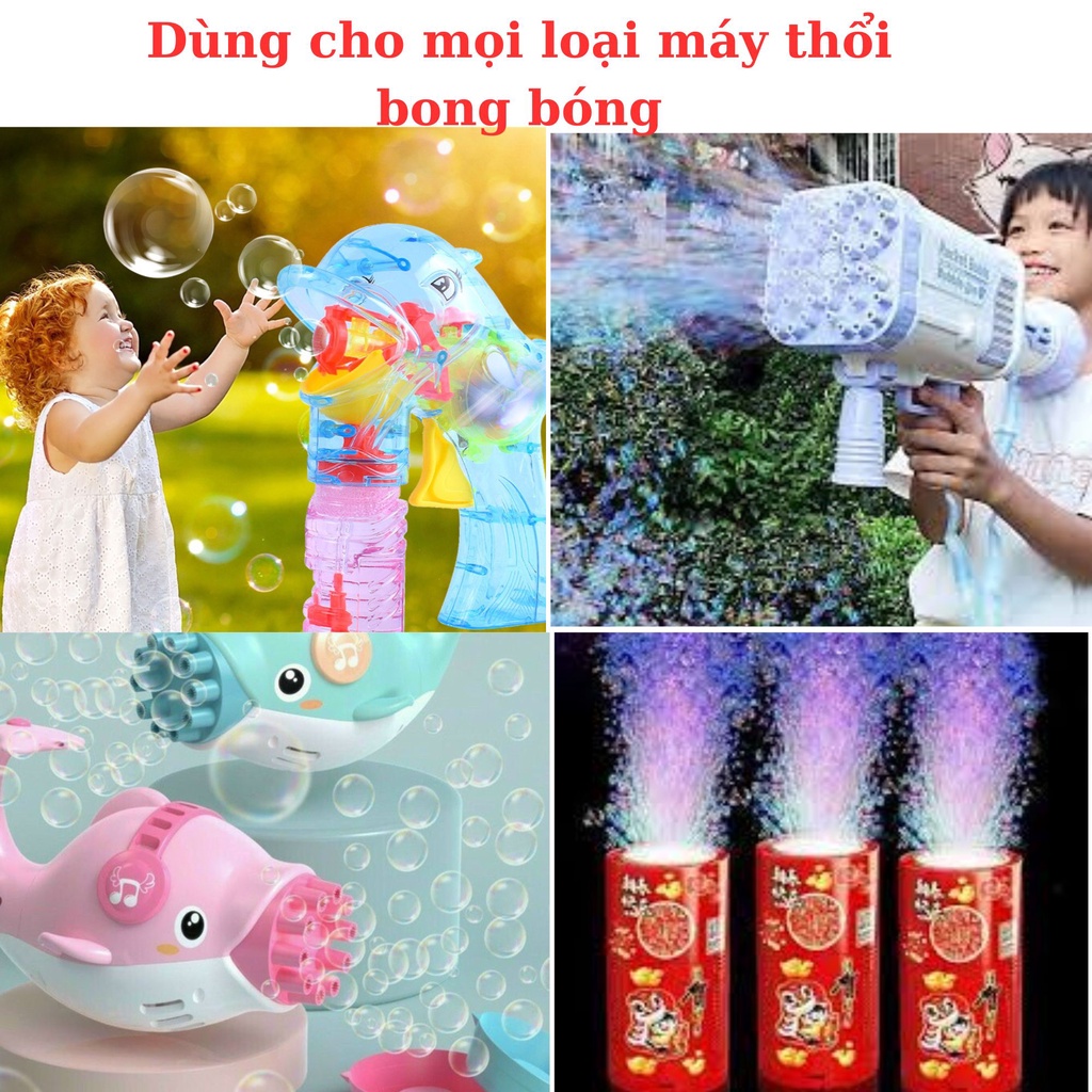 Nước tạo bong bóng sinh học không độc hại an toàn cho bé Hàn Quốc và Bubbles Goldfish bong bóng nhiều dai óng ánh hơn