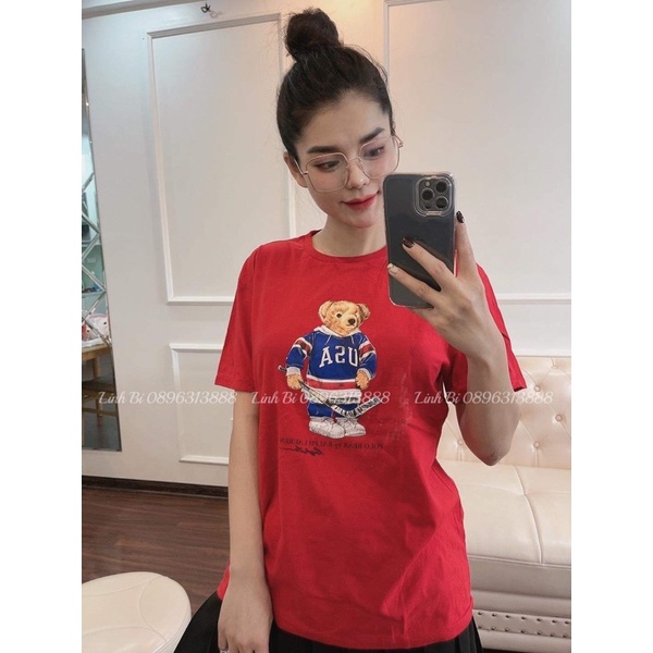 Áo phông GẤU đỏ hãng POLO RALPH LAUREN (Giá gốc hơn 3 triệu)