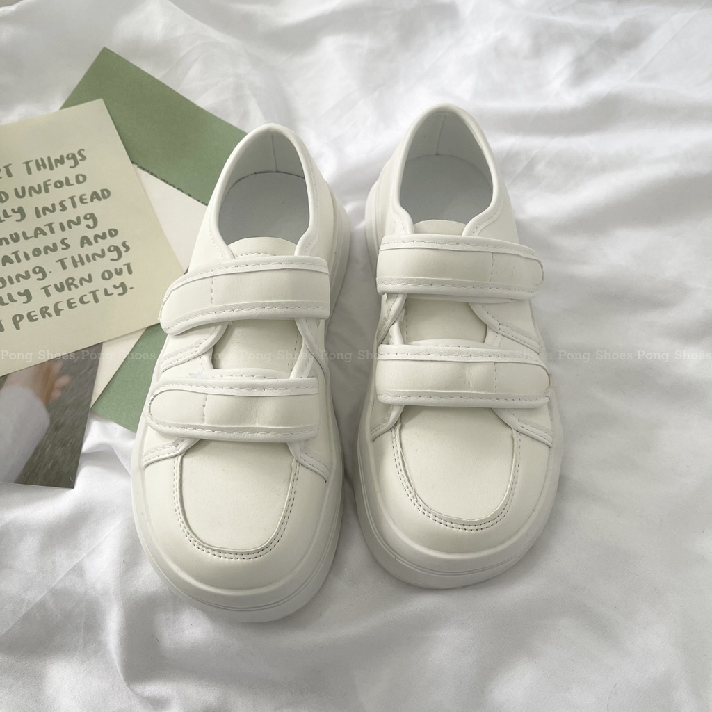 Giày thể thao 2 quai phong cách năng động Pong Shoes - FULL BOX - Mã 1524