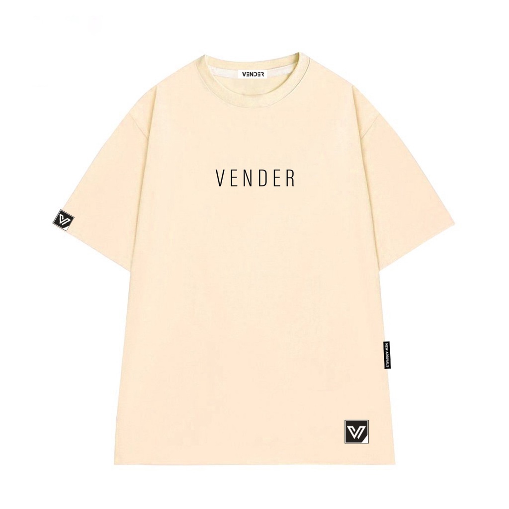 ÁO THUN Local Brand VENDER, dáng Oversize form rộng thoái mái thích phong cách unisex cả nam và nữ_TT01