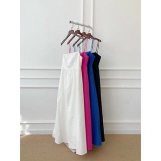 Maxi 2 dây cutout lưng, Chất: kate thun, size SM ( LAURA DRESS )