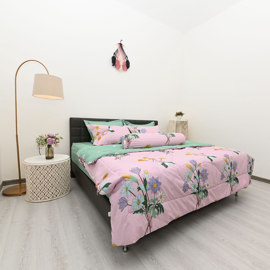 Bộ drap, áo gối NIN - Stefani - ST200029 (Không kèm mền)