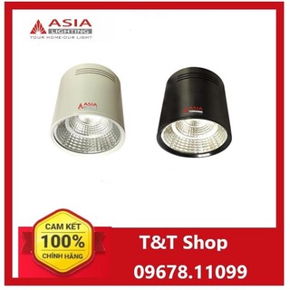 Đèn trần nổi ống bơ 10W Asia