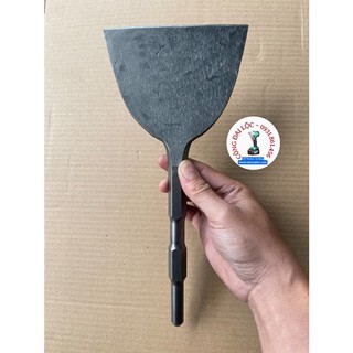 Mũi đục bê tông 17li bản dẹp to 12cm