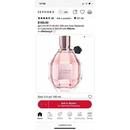 NƯỚC HOA VIKTOR FLOWERBOMB L’EAU 7ML