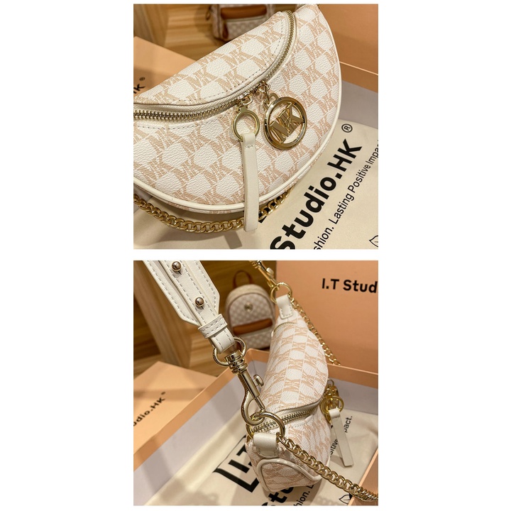 Túi Xách Đeo Chéo Phối Dây Xích Thời Trang Xu Hướng Mới Cho Nữ