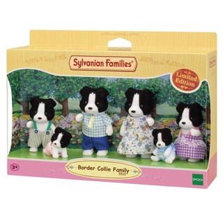 Sylvanian Families Gia Đình Chó Border Collie Family