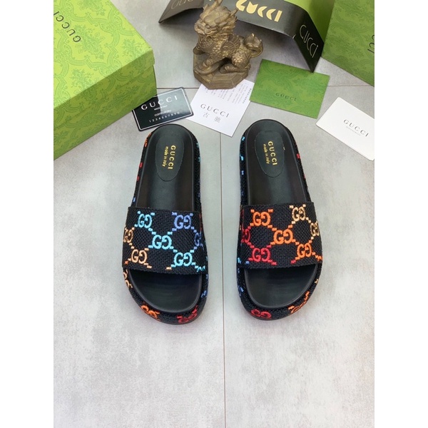 Dép quai ngang phong cách mới 2023 GC Gucci cao cấp nhiều màu