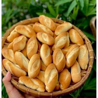 (HCM - CHỈ GIAO HỎA TỐC) Bánh mì tươi mini set 20 bánh