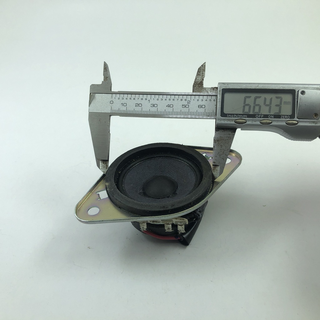 Loa center xe Toyota Land Cruiser 8ohm 9w 2.5″ có tụ phân tần