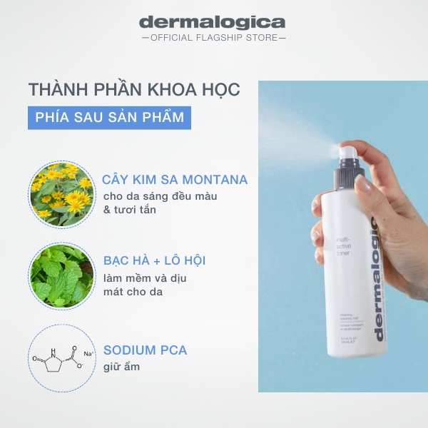 [Mã COSLUX05 giảm 120K đơn 1500K] Xịt khoáng Dermalogica Multi-active Toner dưỡng ẩm da mặt 50ml | BigBuy360 - bigbuy360.vn