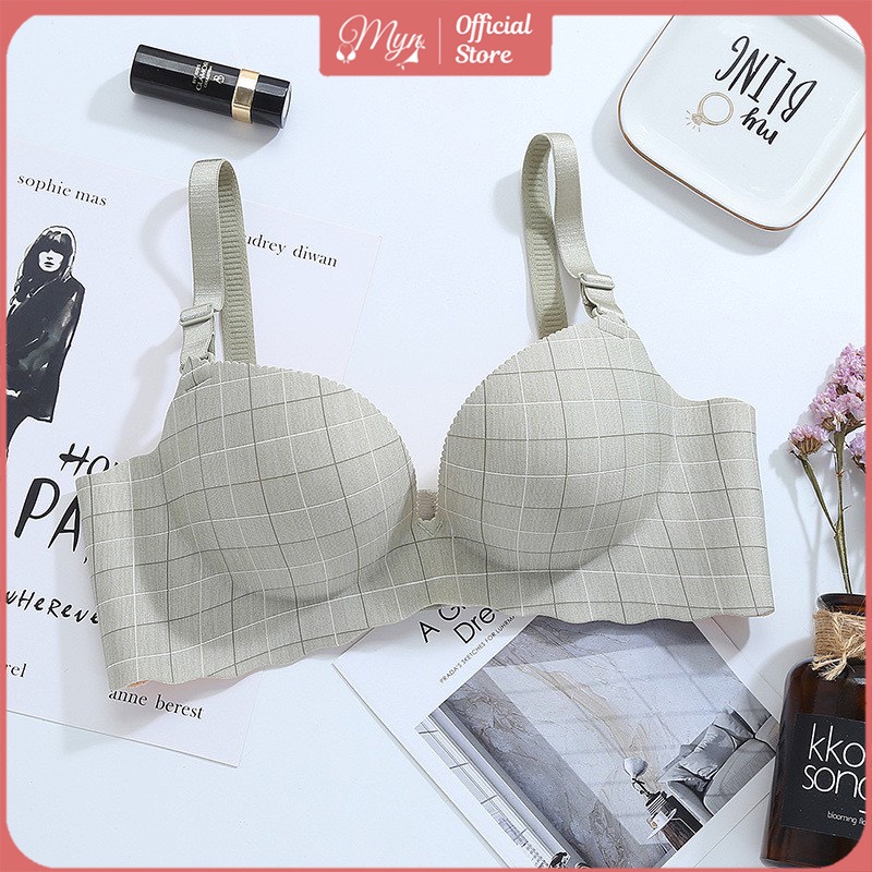 ÁO LÓT SU KẺ CAO CẤP ĐẨY NGỰC TẠO KHE CUỐN HÚT A 04 MYN_UNDERWEAR