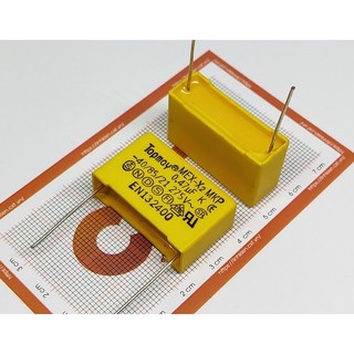 Tụ lọc nguon 474j 0.47uf 275v 27mm