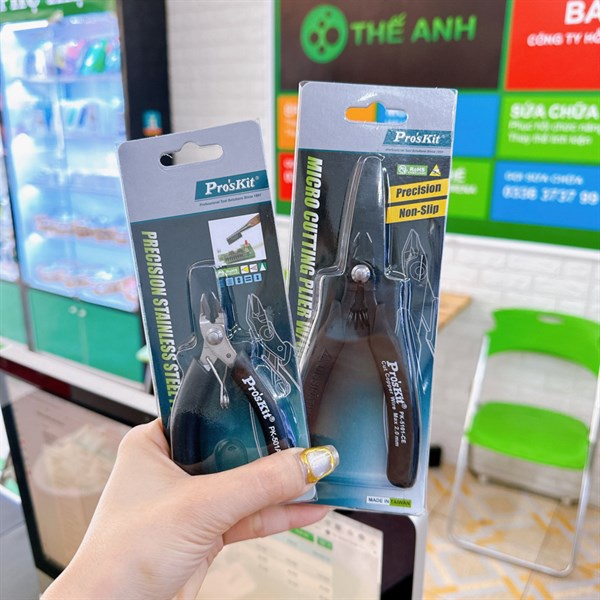 Kềm cắt ron Pro'sKit hàng như hình.