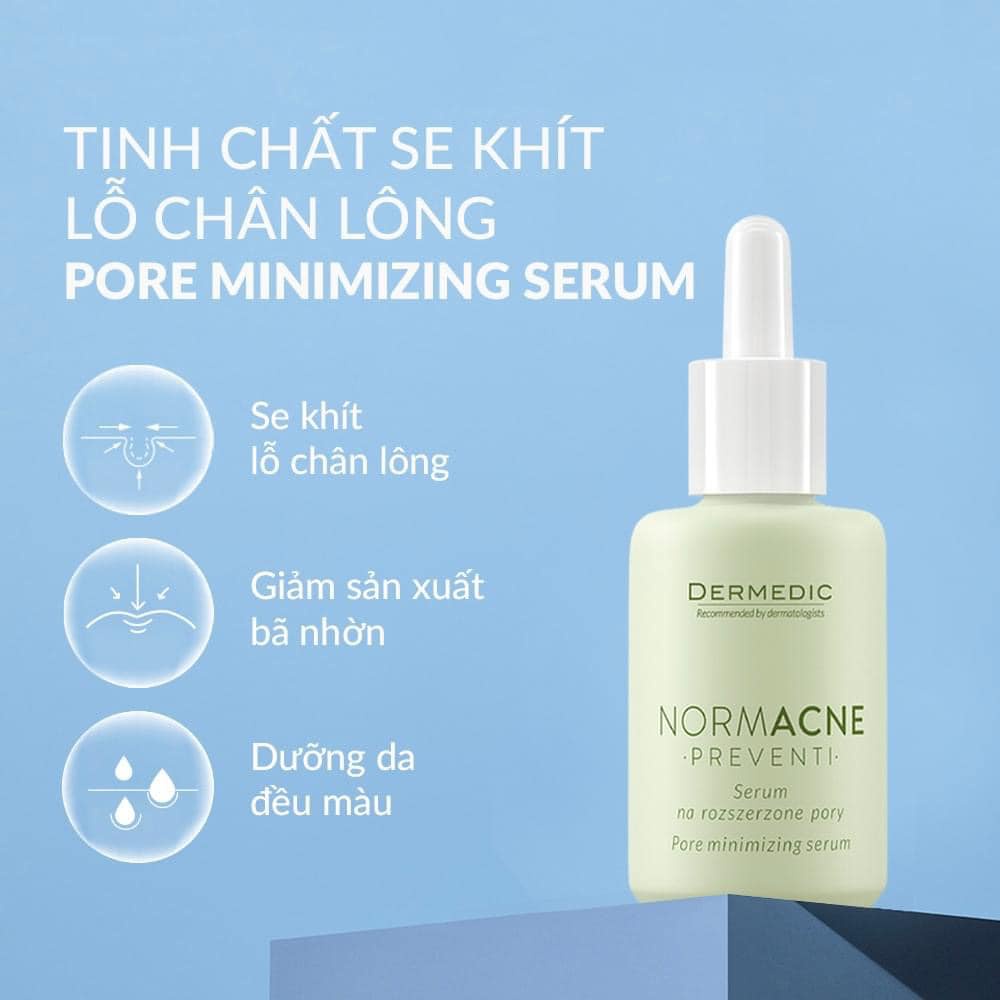 [DATE 5/24] Serum Se Khít Lỗ Chân Lông Da Dầu Mụn DMD Normacne Pore Minimizing Serum 30ml