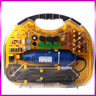 Máy khoan mini cầm tay,Máy mài mini Dsinger nhiều chức năng khoan mài tiện nhiều chi tiết phụ kiện đa năng