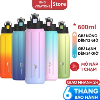 Bình giữ nhiệt 600ml , bình nước giữ nhiệt inox 316 cốc giữ nhiệt 5 màu giữ nhiệt lên tới 24 giờ