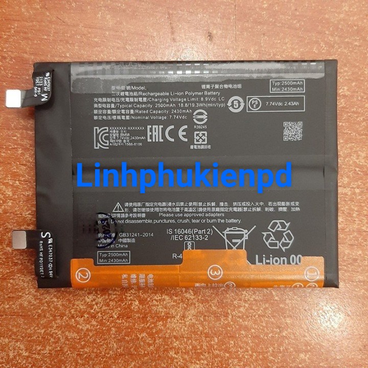 Pin Xiaomi Mi 11T Pro / BM58