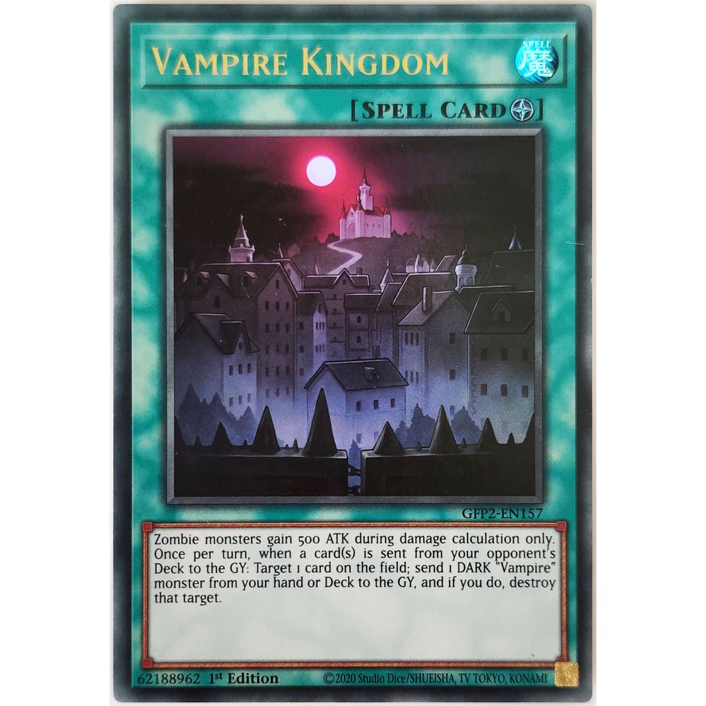 [Thẻ Yugioh] Vampire Kingdom |EN| Ultra Rare