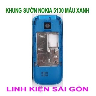 Khung sườn nokia 5130 màu xanh