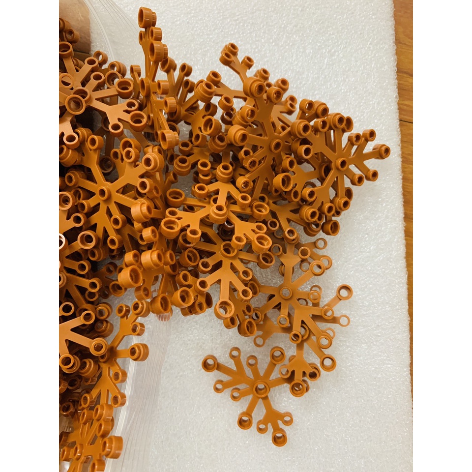 Sẵn-Gạch Lego lá to 6 x 5 / Lego Part 2417: Plant Leaves 6 x 5