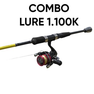 Combo 1.100K | Cần Daiwa CrossFire + Máy Shimano Sienna 2500 + PE Toman
