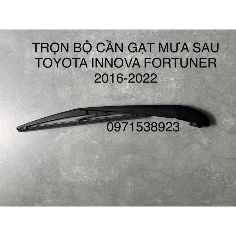 TRỌN BỘ CẦN GẠT MƯA SAU TOYOTA INNOVA FORTUNER 2016-2022 cao cấp giá rẻ 85241-0K040