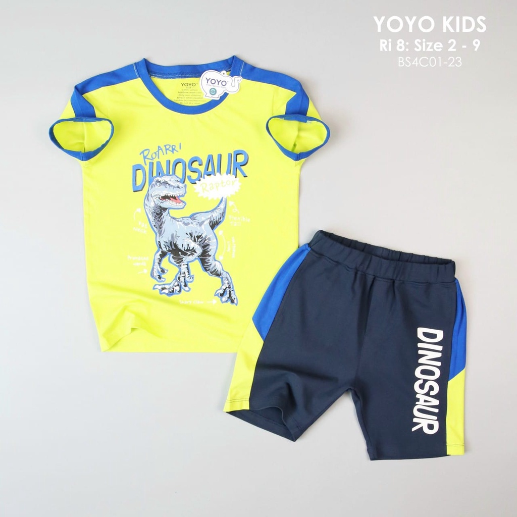 Bộ thun Yoyo bé trai