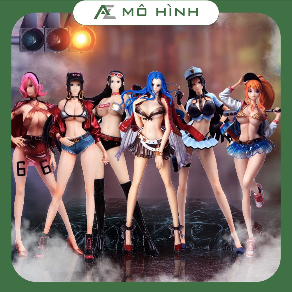 Mô hình one piece,  Nico Robin nhạc rock cực xinh đẹp, figure anime nữ sexy decor trangt trí PC laptop làm quà tặng