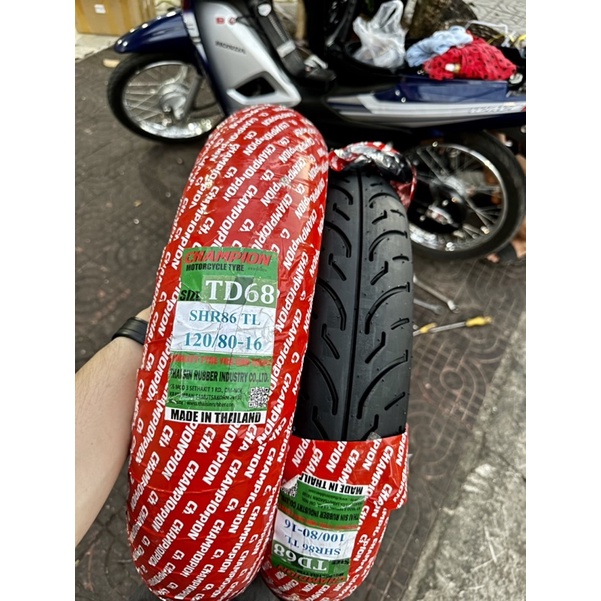Lốp Champion Gai Sh Ý 100/80/16 120/80/16 thailand