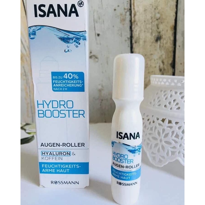 LĂN DƯỠNG MẮT GIẢM THÂM QUẦNG VÀ BỌNG MẮT ISANA HYDRO BOOSTER 15ML - 15087
