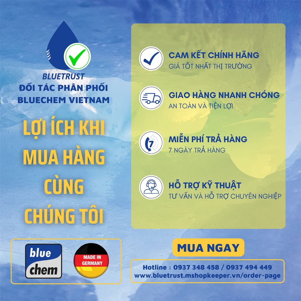 Nước làm mát màu hồng chống đông -37 c bluechem - ảnh sản phẩm 4