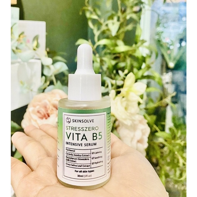 Serum Vita B5 Skinsolve làm dịu da, cấp ẩm phục hồi