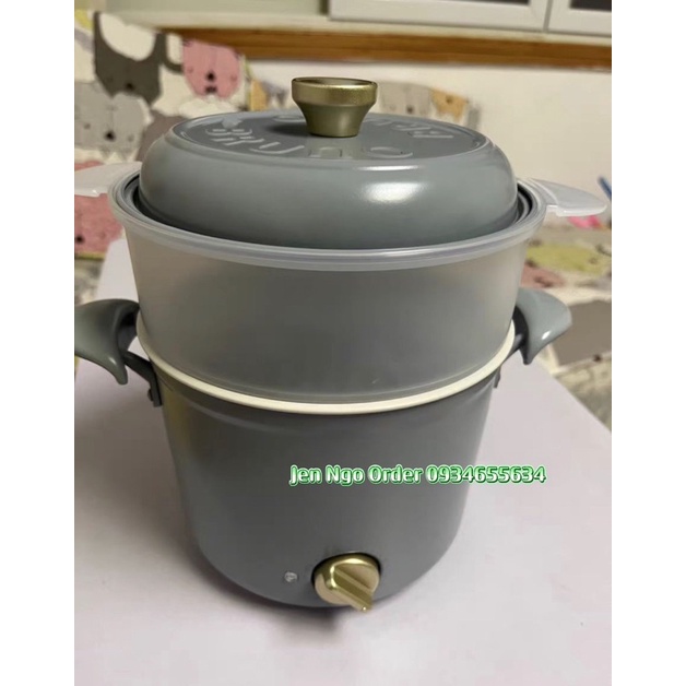 CHÍNH HÃNG- NỒI ĐIỆN ĐA NĂNG BRUNO 1,5L- BH 6 THÁNG