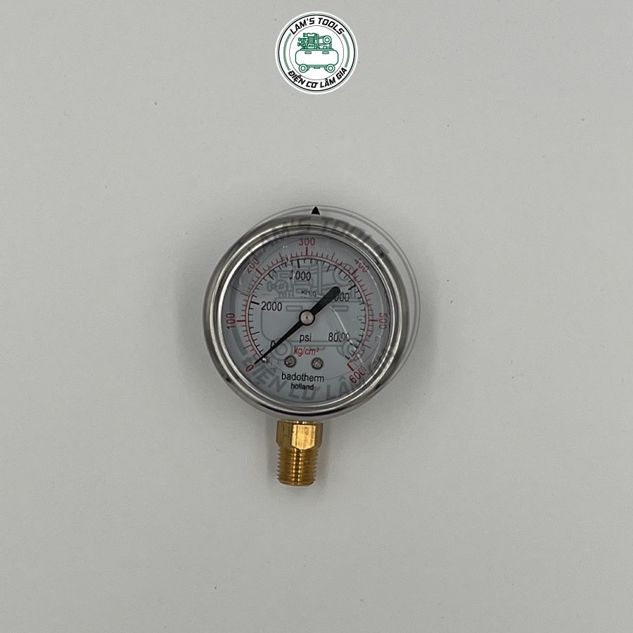 Đồng Hồ Đo Áp Suất KK GAUGES Y63