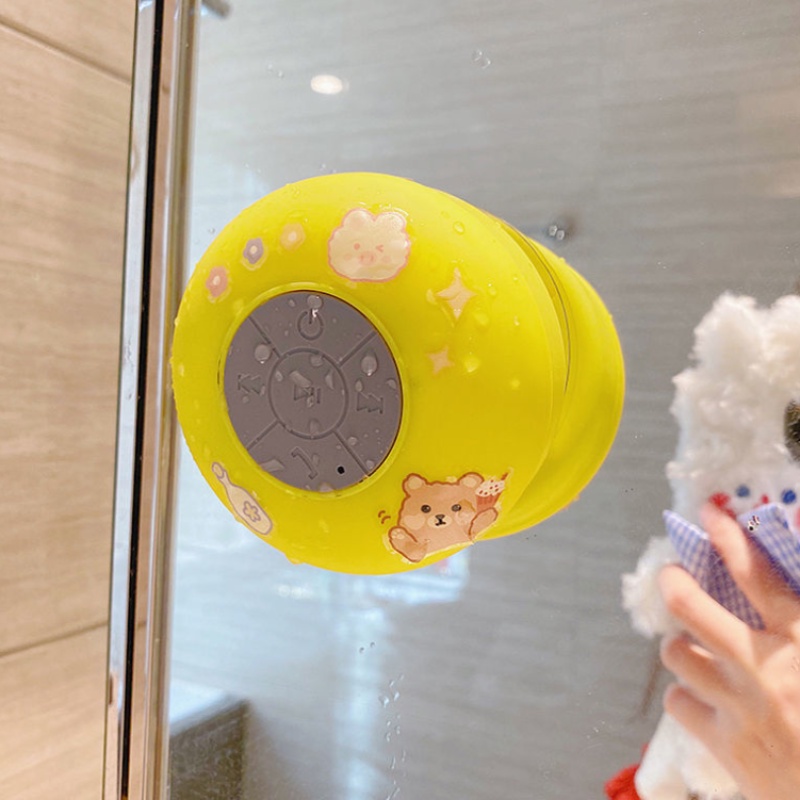 Loa Bluetooth Không Dây Mini Chống Thấm Nước Hình Hoạt Hình Cho Android / IOS