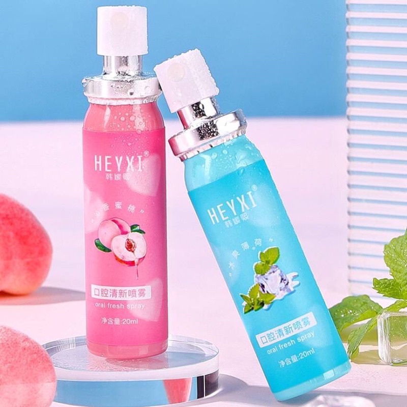 Xịt thơm Miệng CUIJU Hoa Quả thơm miệng sạch sẽ thơm tho Xịt thơm miệng giữ mùi lâu không chứa cồn