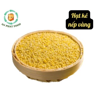 1KG HẠT KÊ NẾP VÀNG ĐÃ TÁCH VỎ CHO BÉ ĂN DẶM