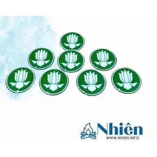 Huy hiệu hoa sen (Đổ keo)